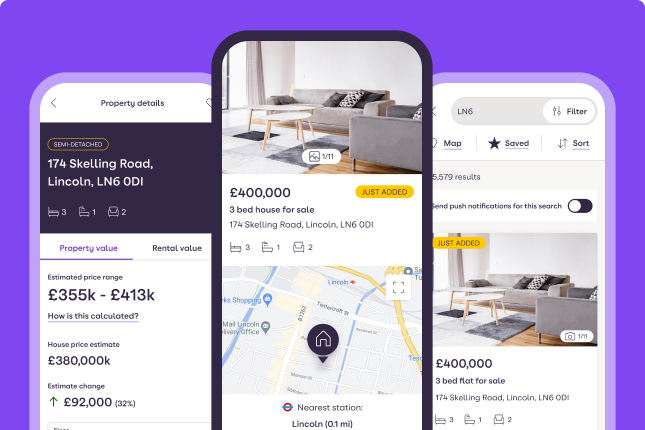 Zoopla mobile app